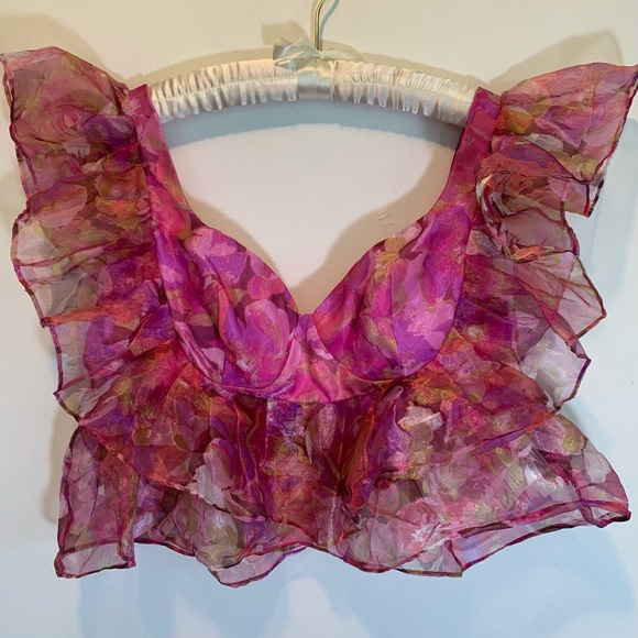 Buddy Love Madeline Fairy Bustier Crop Top - Picture 4 of 13